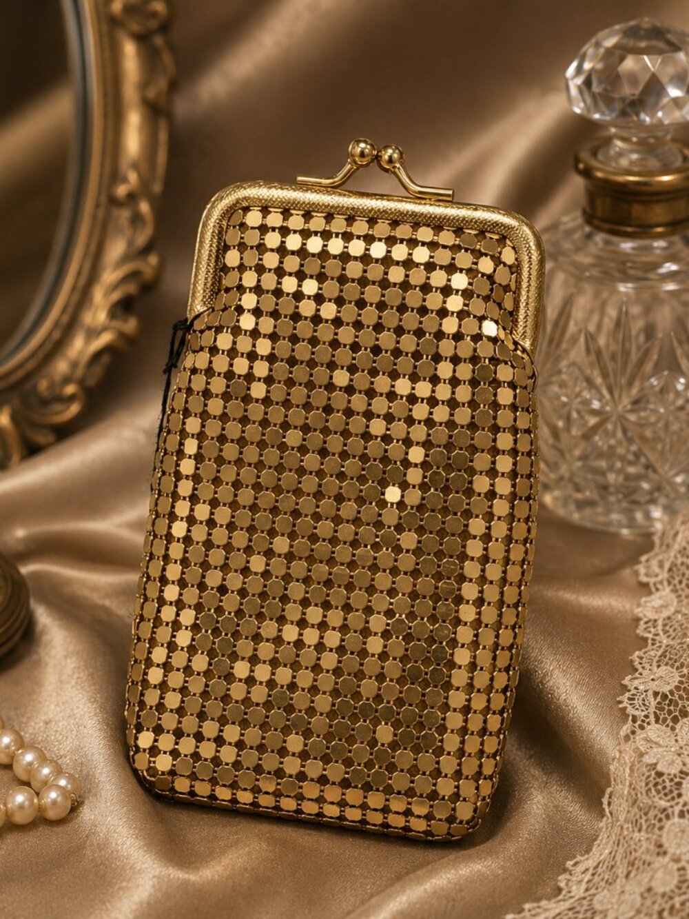 Another Y&S Original Gold Mesh Coin Purse - VINTAGE